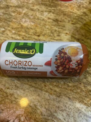 Chorizo Seasoned Fresh Turkey Sausage