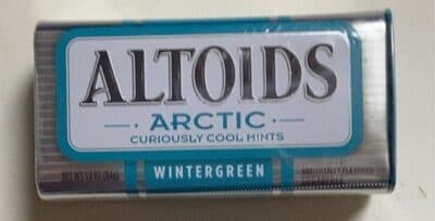 Altoids, Curiously Cool Mints, Winter Green