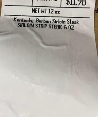 Kentucky Bourbon Sirloin Steak