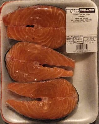 Farmed Atlantic Salmon Steak