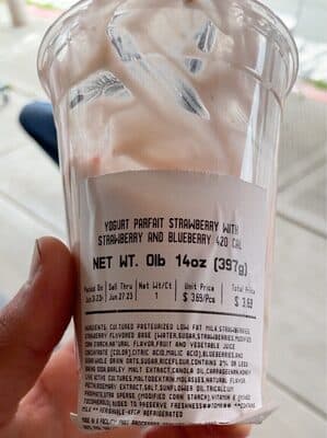 Yogurt Parfait