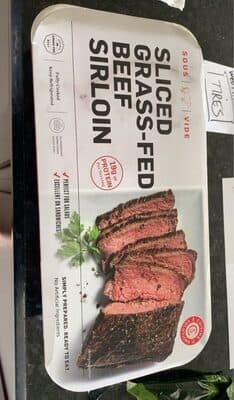 Sliced Grass Fed Beef Sirloin