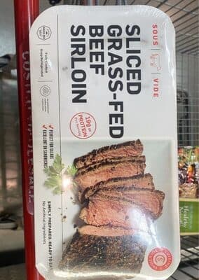 Sliced Grass-Fed Beef Sirloin
