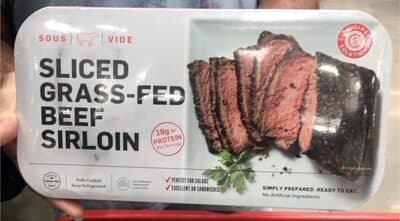 Sliced Grass-Fed Beef Sirloin