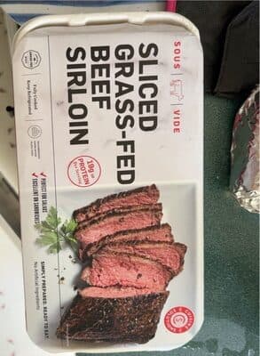 Sliced Grass-Fed Beef Sirloin