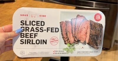 Sliced Grass-Fed Beef Sirloin