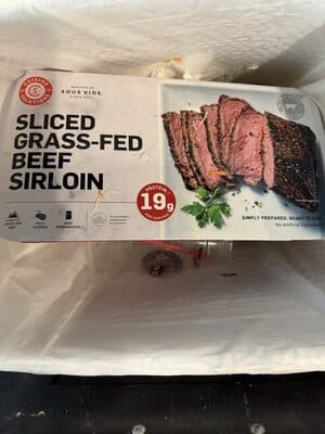 Sliced Grass-Fed Beef Sirloin