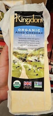 Organic Aged Cheddar Cheese