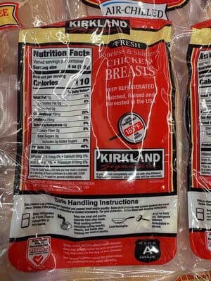 Fresh Boneless & Skinless Chicken Breasts