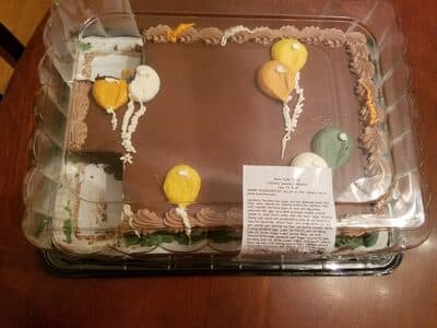 Chocolate Seasonal Celebration Cake