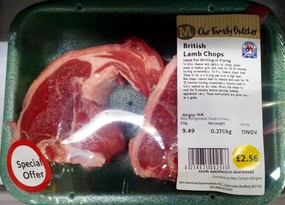 British Lanmb Chops