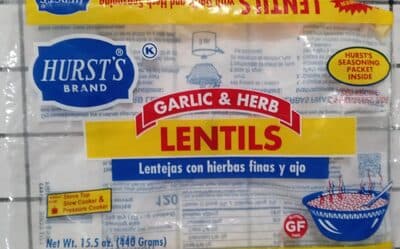 Garlic & Herb Lentils
