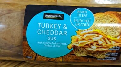 Turkey and Cheddar sub