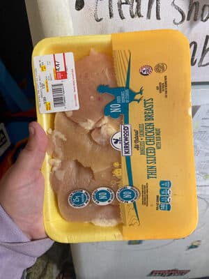 Thin Sliced Chicken Breast