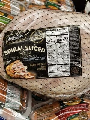 Spiral Sliced Ham
