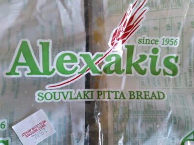 Souvlaki Pita Bread