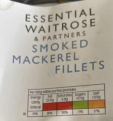 Smoked Mackerel Fillets