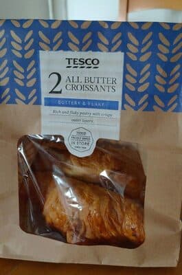 All butter croissants
