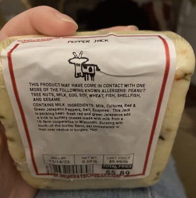 Pepper Jack Cheese