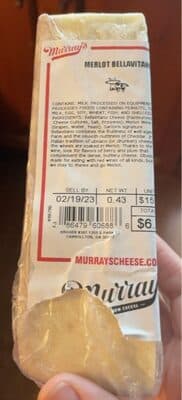Merlot Bellavitano Cheese
