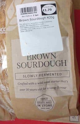 Brown Sourdough Bread
