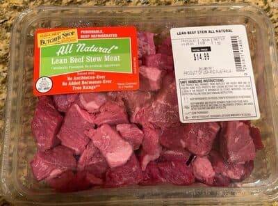 Lean Beef Stew Meat
