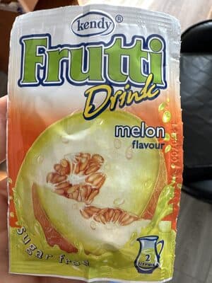 Frutti drink melon flavour step powder