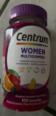 Centrum Fruit Flavors Women Multigummies