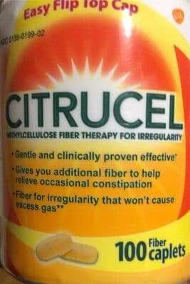 Methyl Cellulose Fiber Therapy For Irregularity