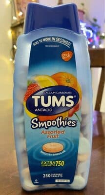 Antacid Smoothies Assorted fruit flavor