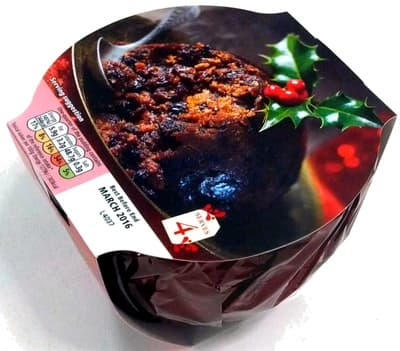 Christmas Pudding with Cider and Brandy