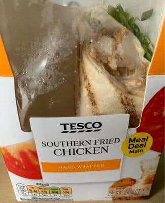 Southern Fried Chicken Wrap