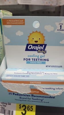Orajel Baby Cooling Gel Daytime