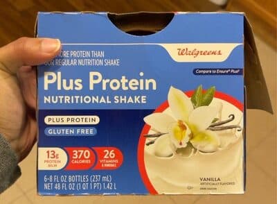 Plus Protein nutritional shake