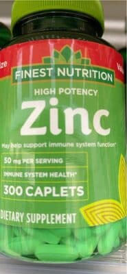 High potency Zinc