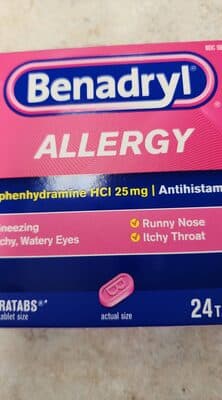 benadryl