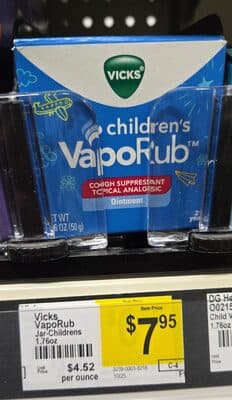 VICKS children's VapoRub