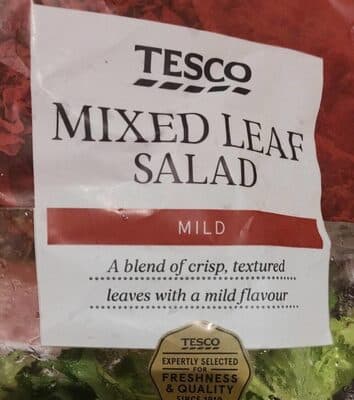 Mixed leaf salad