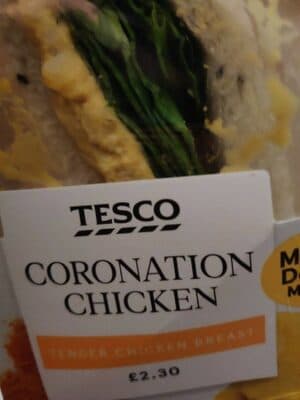 Coronation chicken