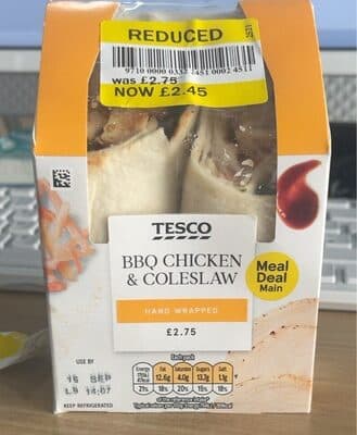 BBQ Chicken & coleslaw