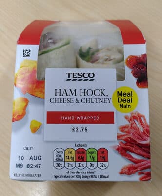 Ham Hock, Cheese and Chutney