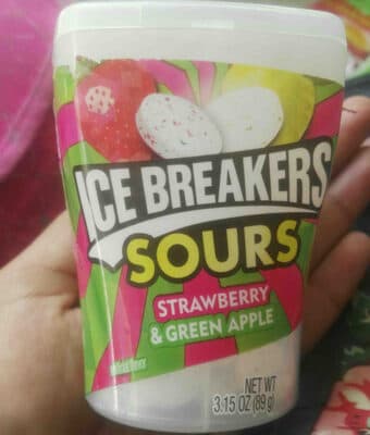 Sours Strawberry & Green Apple