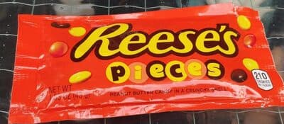 Peanut Butter Candy in a Crunchy Shell Pieces
