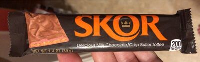 Milk Chocolate/Crisp Butter Toffee