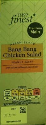 Bang bang chicken salad