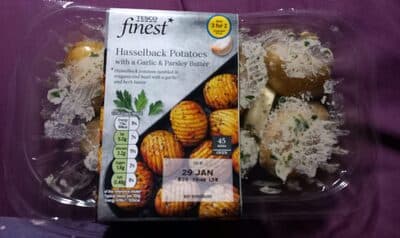 Hasselback Potatoes With A Garlic And Parsley Butter