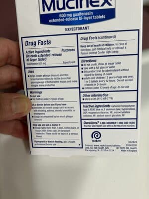 Mucinex Expectorant