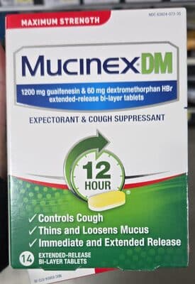 Mucinex Expectorant & Cough Suppressant