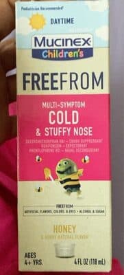 Multi symptom cold and stuffy nose