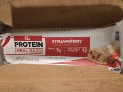 Strawberry Flavored Protein Meal Bar